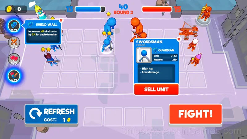 Chessman Battle gameplay screenshot 3