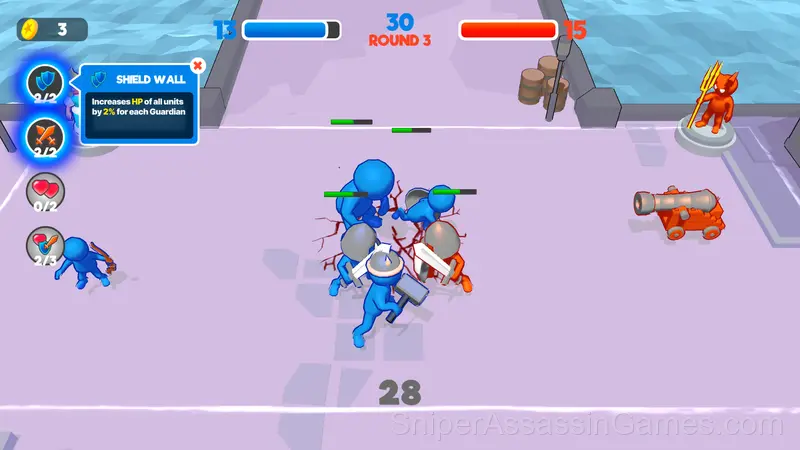 Chessman Battle gameplay screenshot 6