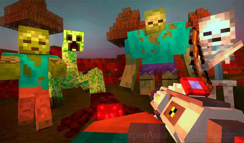 Play Shooter Craft: Zombie Apocalypse
