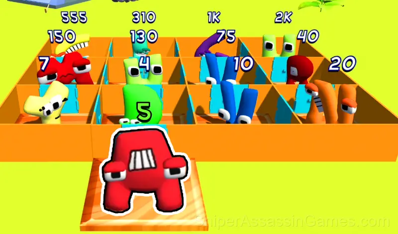 Play Alphabet Lore Maze