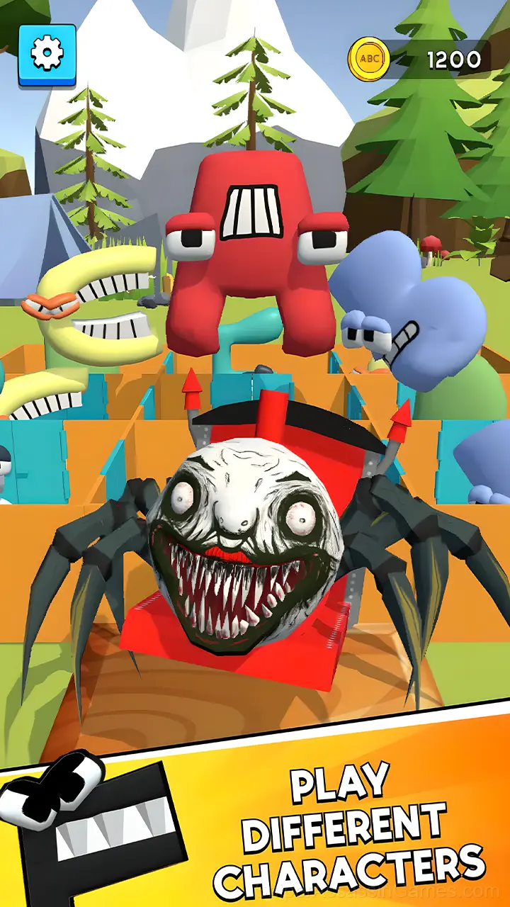 Alphabet Lore Maze gameplay screenshot 2