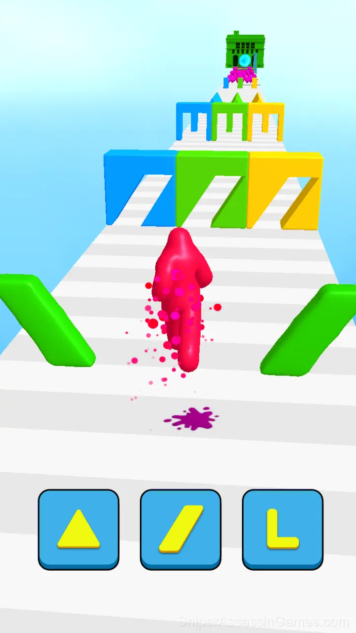 Blob Runner gameplay screenshot 1