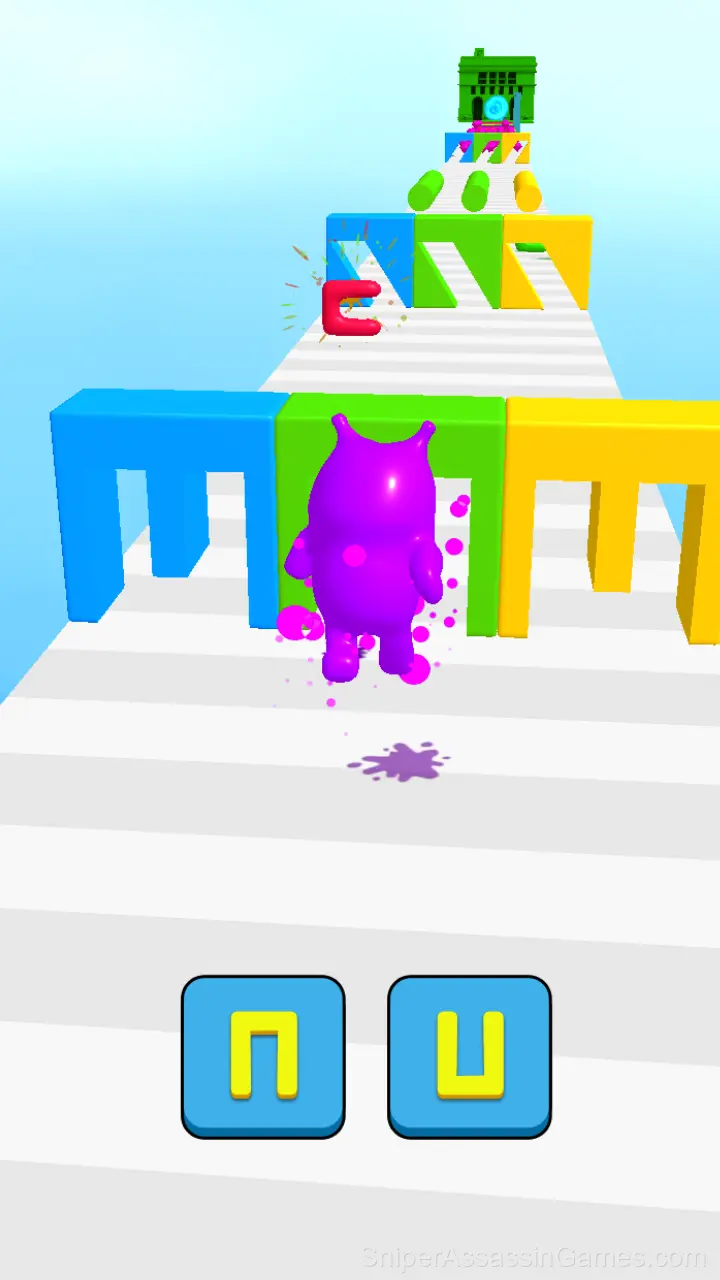 Blob Runner gameplay screenshot 2