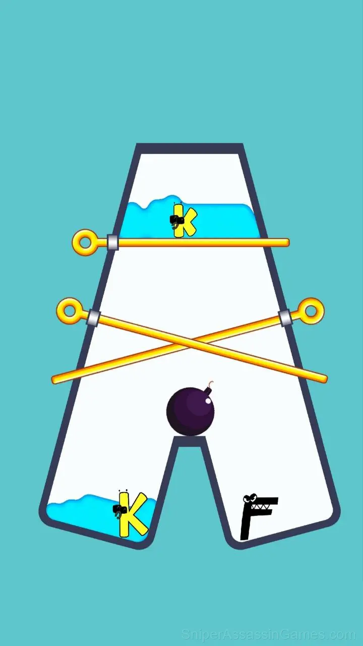 Save Alphabet Lore gameplay screenshot 1