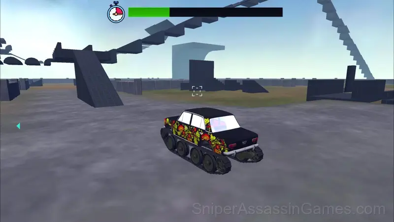 Tracked vehicles gameplay screenshot 1