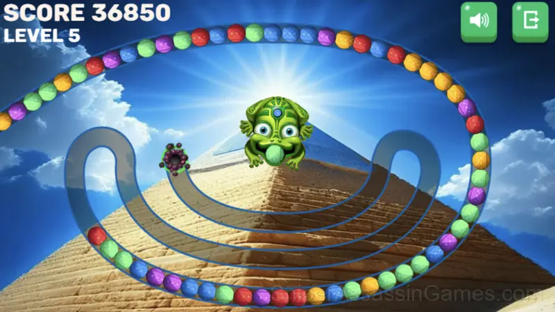 Zuma Pool gameplay screenshot 3