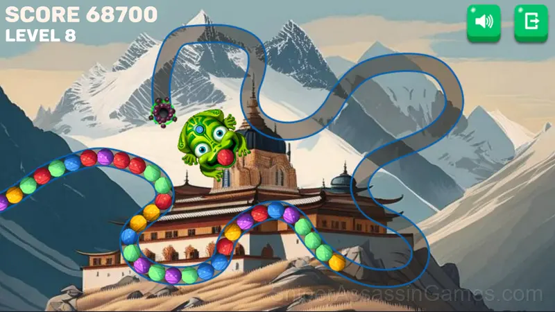 Zuma Pool gameplay screenshot 5