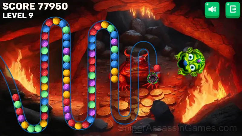 Zuma Pool gameplay screenshot 6