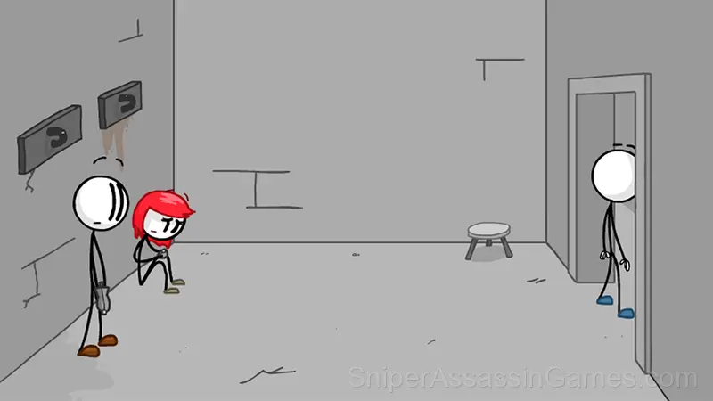 Stickman Big Prison gameplay screenshot 1