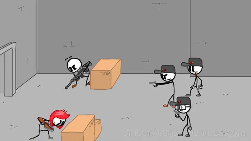 Stickman Big Prison gameplay screenshot 3