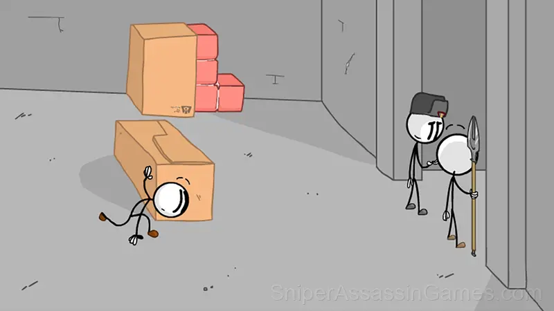 Stickman Big Prison gameplay screenshot 5