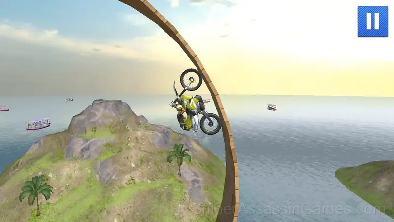 Stunt Rider gameplay screenshot 1
