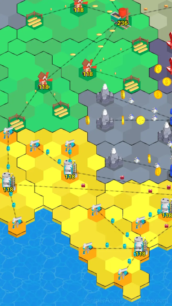 Factory World gameplay screenshot 2