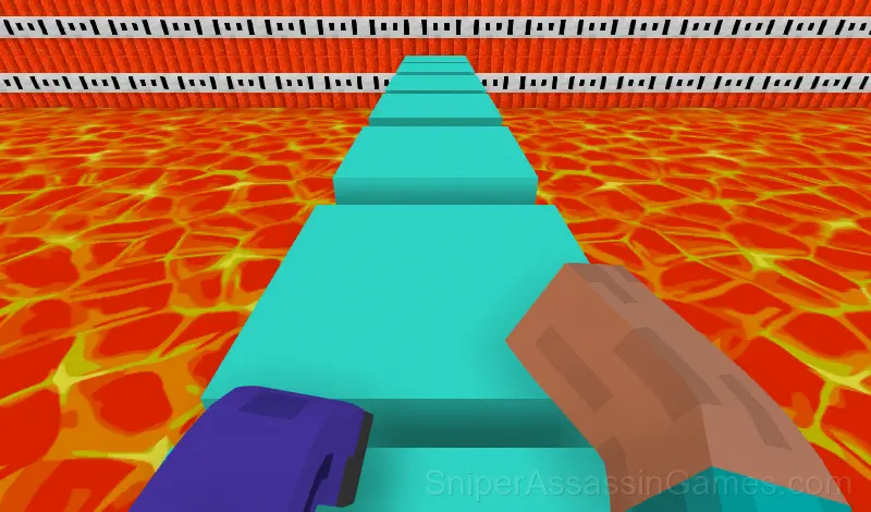 Play Parkour in the tower of hell