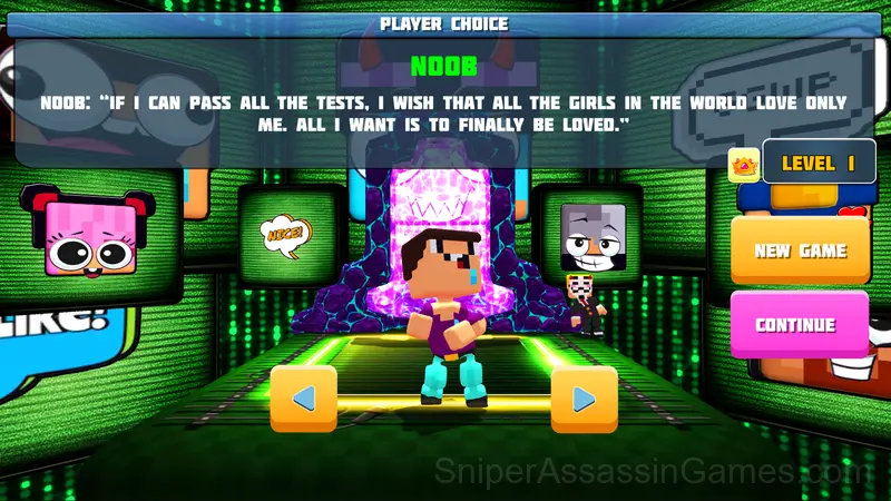 All Noobs must die gameplay screenshot 1