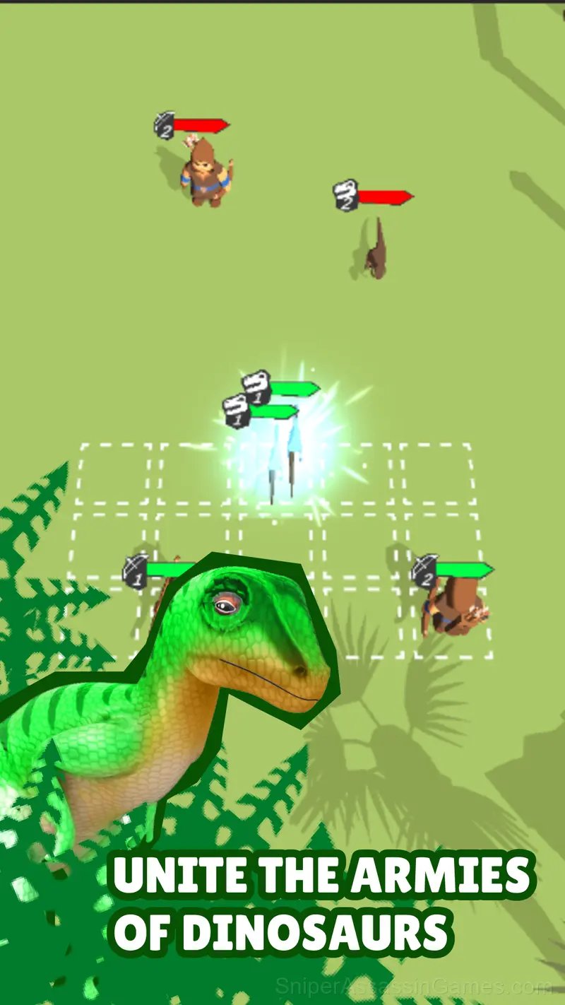 Merge Dinosaur: Jurassic World gameplay screenshot 1