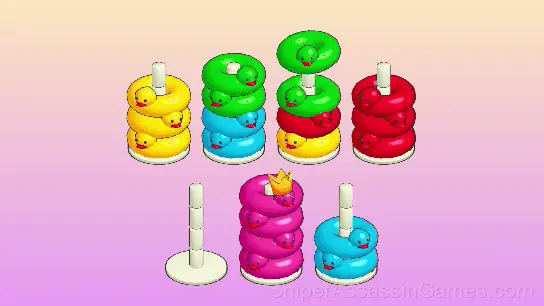 Duck Sort Puzzle gameplay screenshot 5