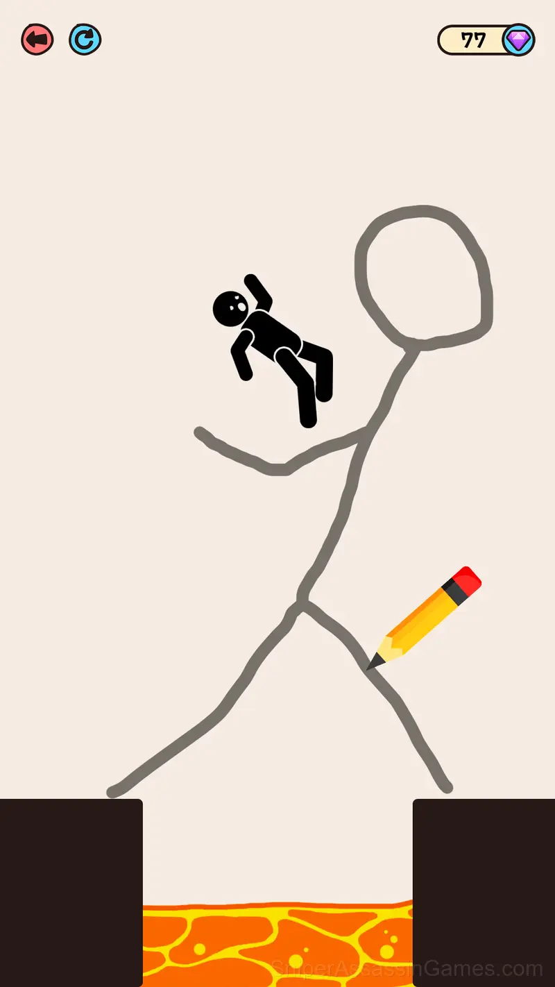 Draw 2 Save - Stickman Rescue gameplay screenshot 2