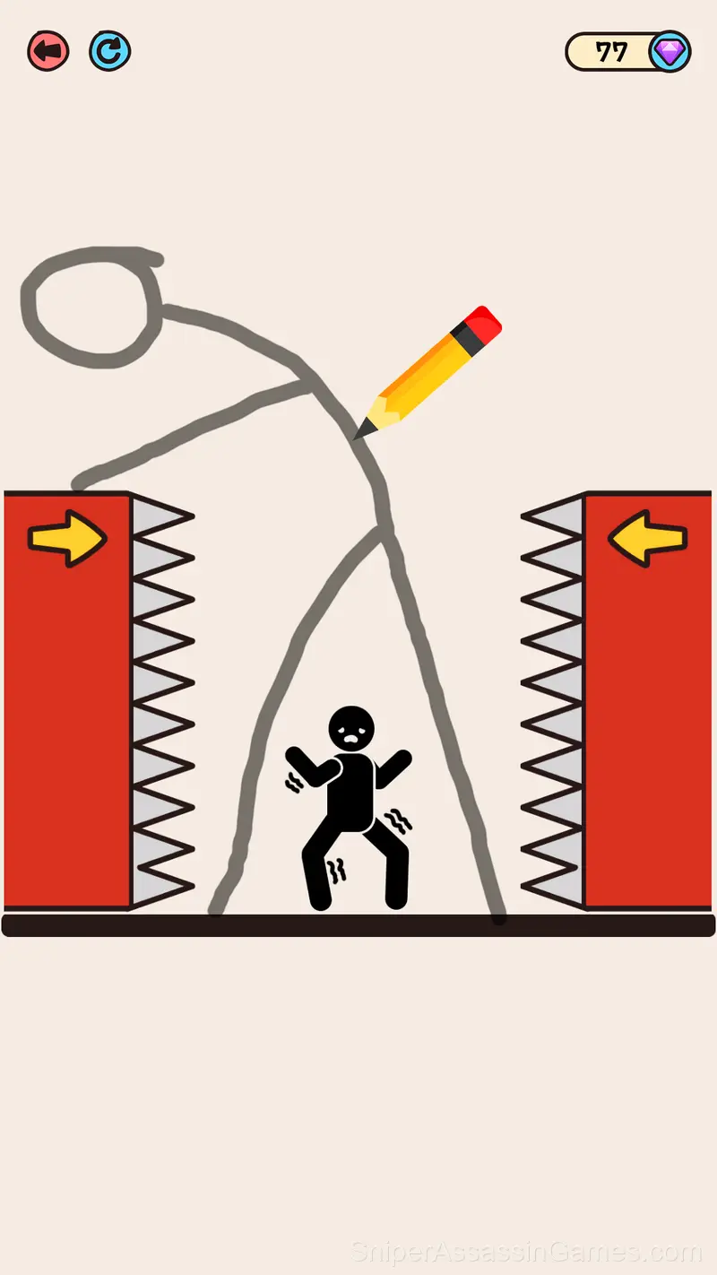 Draw 2 Save - Stickman Rescue gameplay screenshot 3