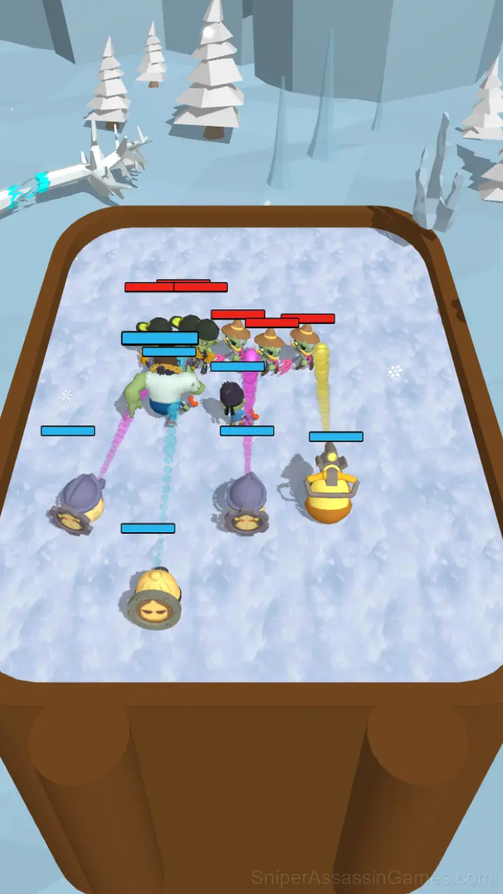 Merge Plants and Zombies gameplay screenshot 1