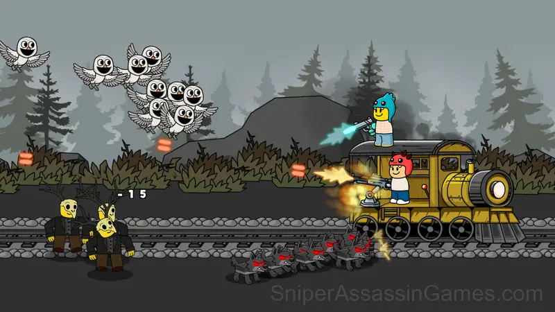 99 Nights In The Forest Survival On The Train gameplay screenshot 3