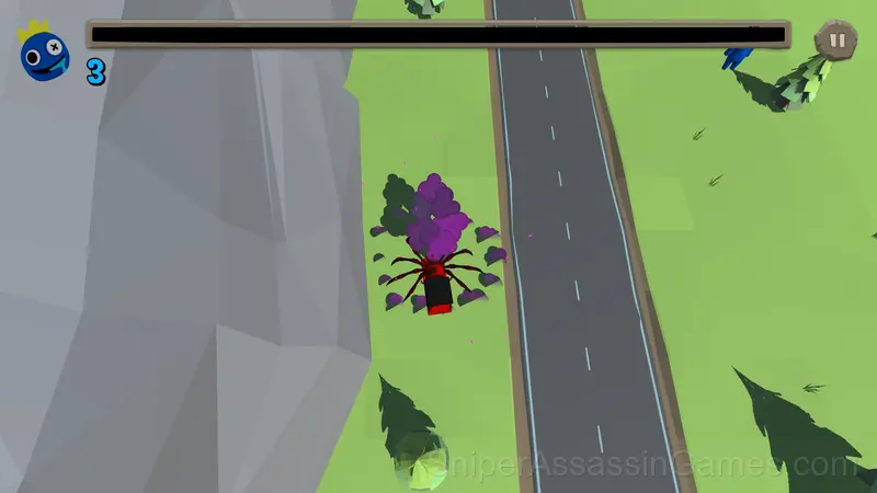 Choo Choo Charles and Rainbow Friends gameplay screenshot 4