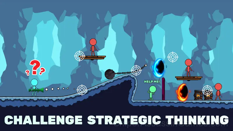 Stick Bazooka 2 gameplay screenshot 3