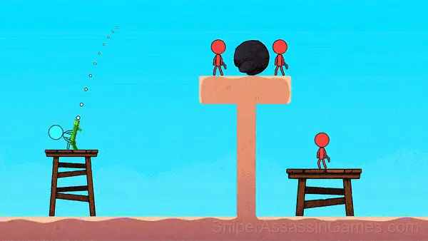 Stick Bazooka 2 gameplay screenshot 5