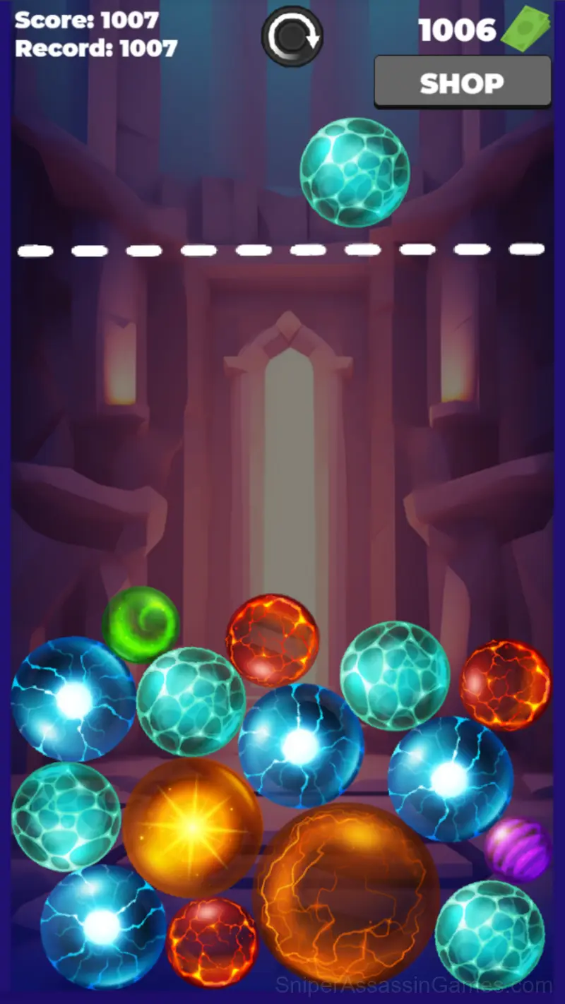 Connect the balls together gameplay screenshot 3