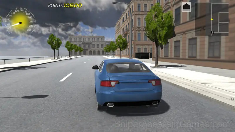 French Driving gameplay screenshot 2