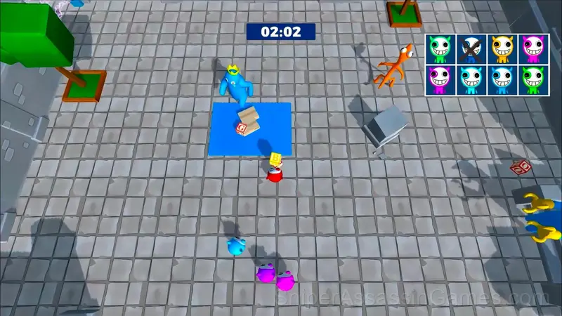 Rainbow Friends reboot gameplay screenshot 5