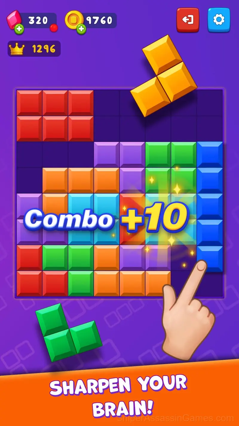 BlockBuster Puzzle gameplay screenshot 2