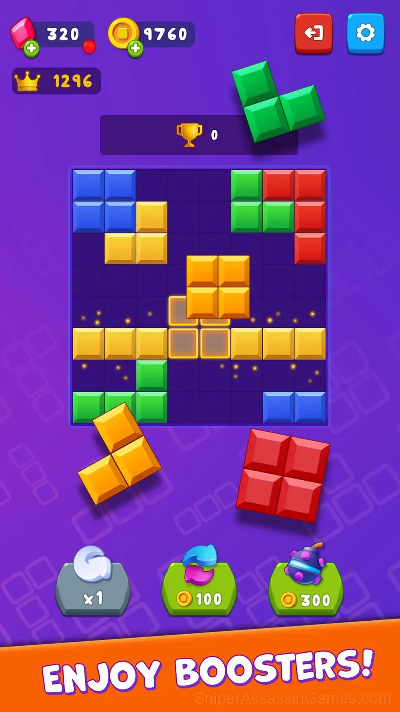 BlockBuster Puzzle gameplay screenshot 3