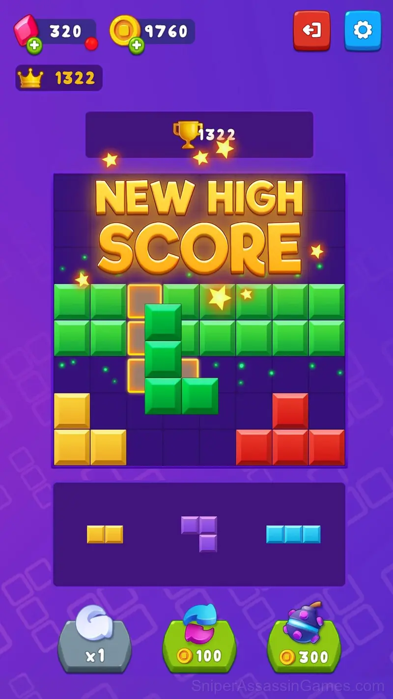 BlockBuster Puzzle gameplay screenshot 5
