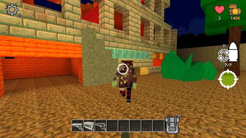 Zombies are attacking. Emma saves her friends. gameplay screenshot 5