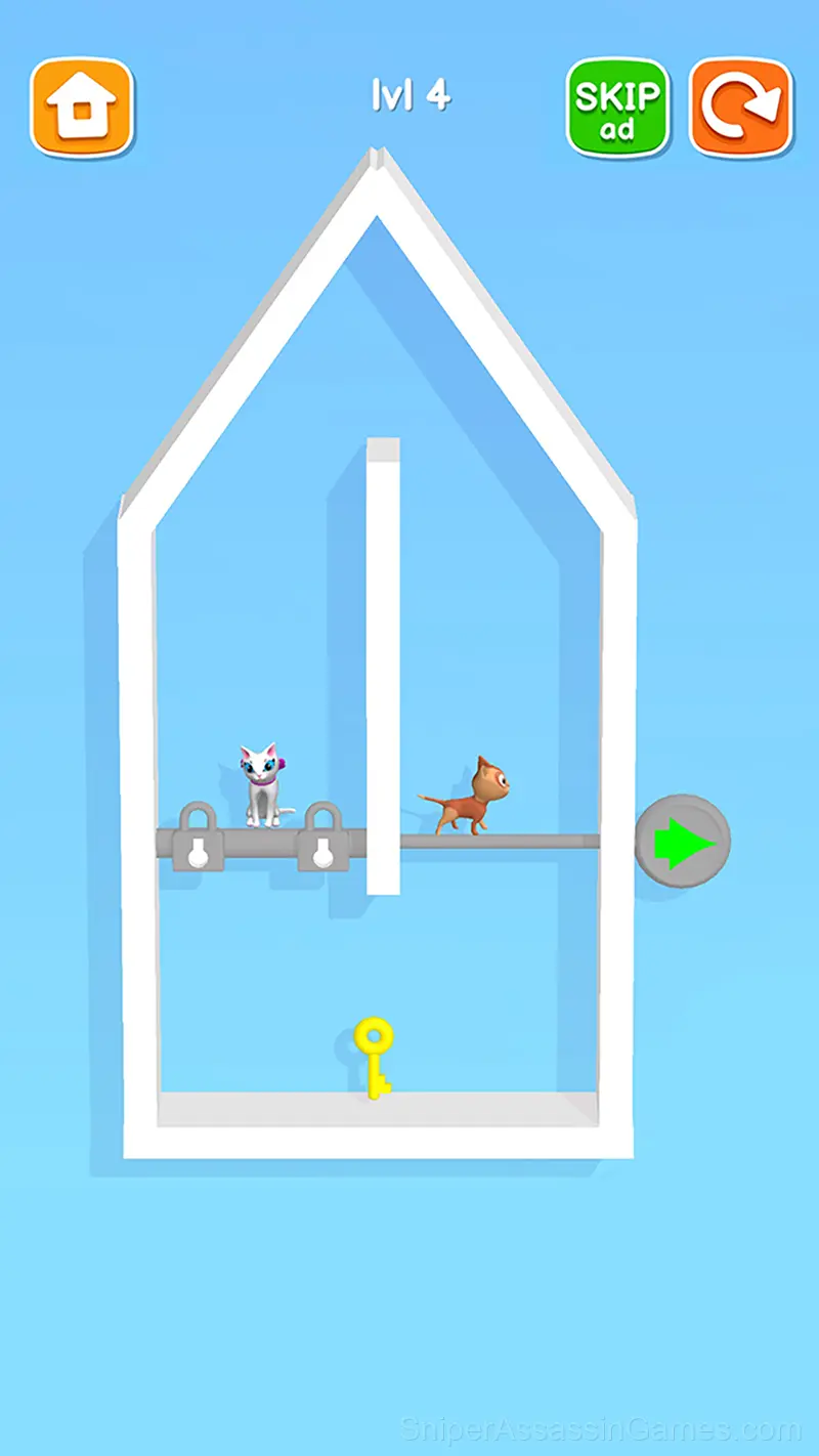 Help The Kitten Mom Rescue gameplay screenshot 3
