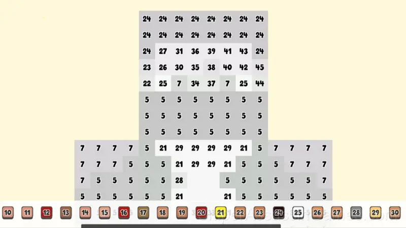 Picture by number: Minecraft gameplay screenshot 2