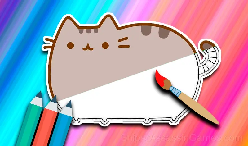 Play Coloring Pusheen the Cat