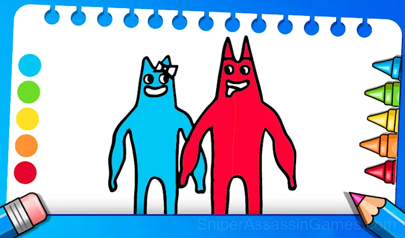 Play Banban Coloring