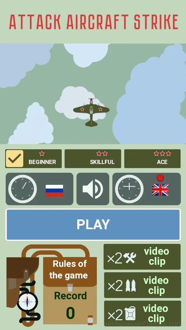 Attack aircraft strike gameplay screenshot 5