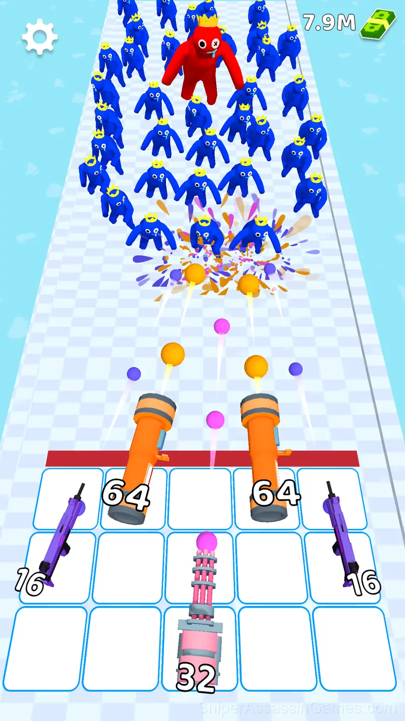 Gun Merge gameplay screenshot 4