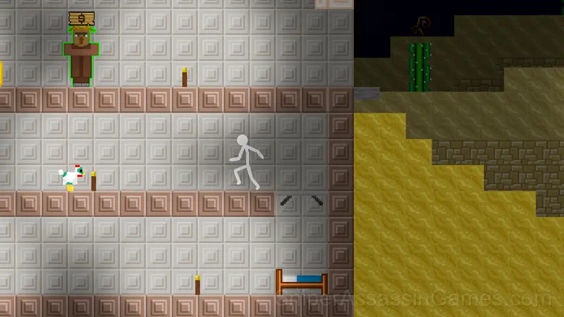 Stickman vs Villager: Save the Girl gameplay screenshot 4