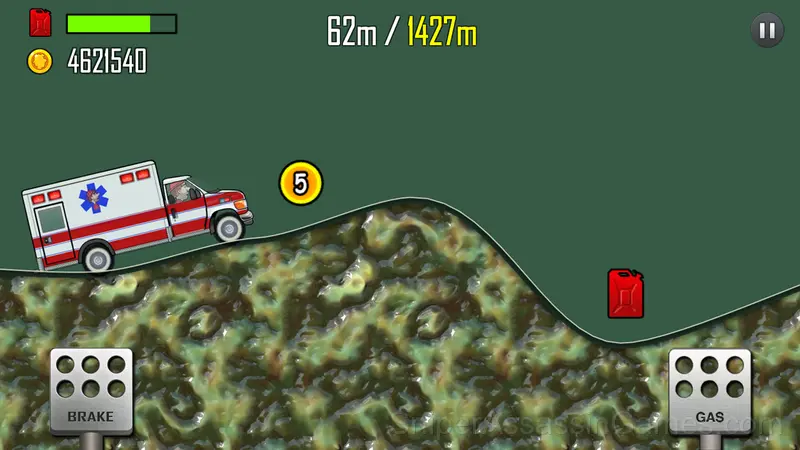 Hill Climb Racing Origin gameplay screenshot 1