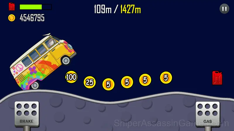 Hill Climb Racing Origin gameplay screenshot 2