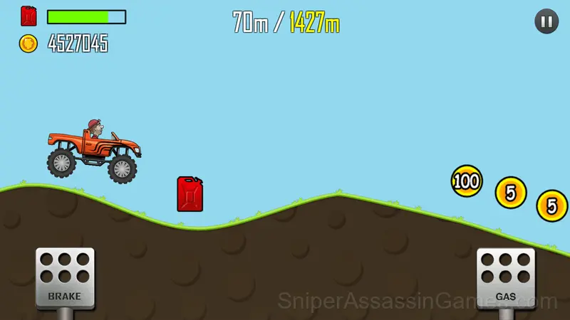 Hill Climb Racing Origin gameplay screenshot 3