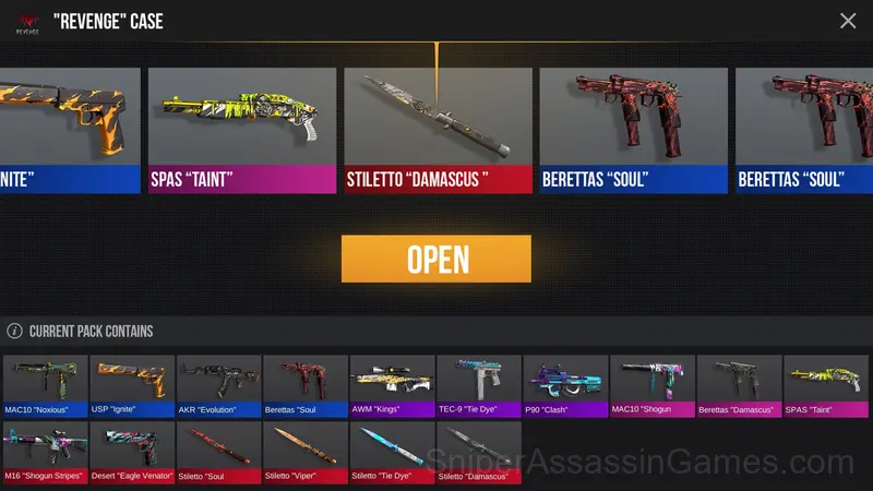 Standoff 2 Skin Case Simulator 3D gameplay screenshot 5