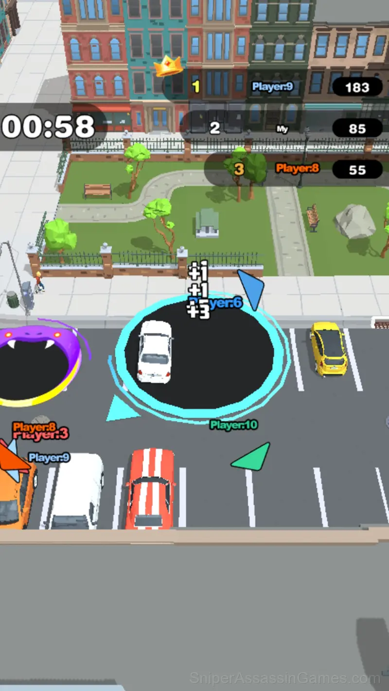 Super Black Hole gameplay screenshot 1