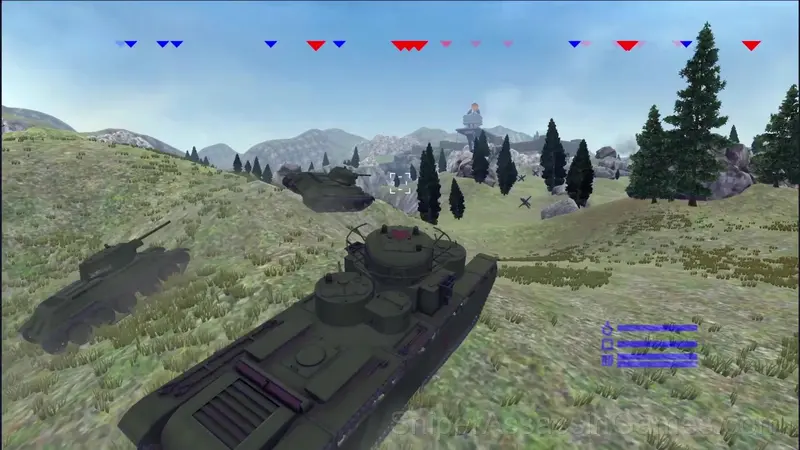World tanks wars gameplay screenshot 1