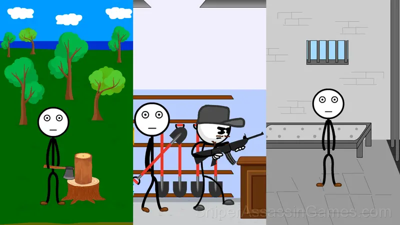 Stickman Wand gameplay screenshot 2