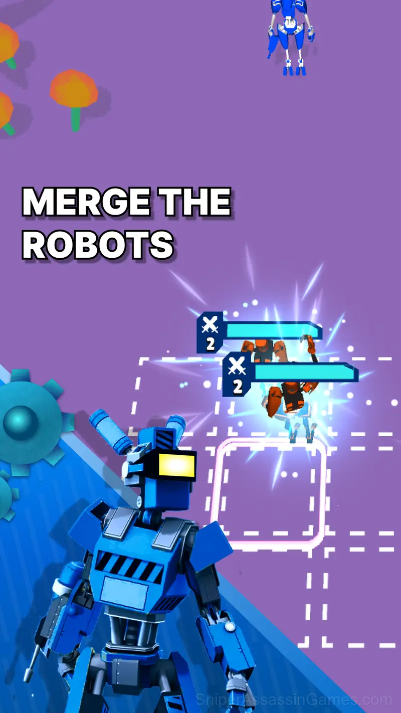 Merge Robots: Star war gameplay screenshot 1